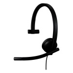 Logitech LOGI H570e Mono Teams version Headset Headset otevřená (On Ear) černá