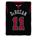 Deka Chicago Bulls NBA DeMar DeRozan Sleep Squad Throw 152 x 203 cm