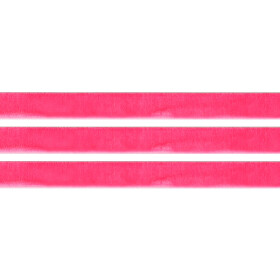 Lemovací pruženka semišová - neonově růžová - 10 mm - 5 m
