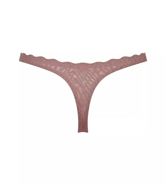 Dámská tanga ZERO Feel Bliss String - BROWN - sv. hnědé 1141 - SLOGGI BROWN S