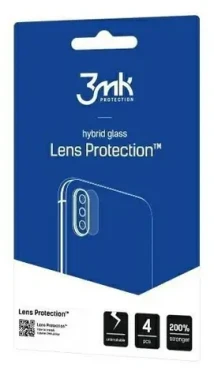 3mk Lens Protection pro Huawei Mate 60 Pro / Sklo na fotoaparát / hybridní / 4 ks / 7H / 0,16 mm