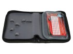 Bagmaster MERCURY 9 B školní jednochlopňový penál - modrý motýl