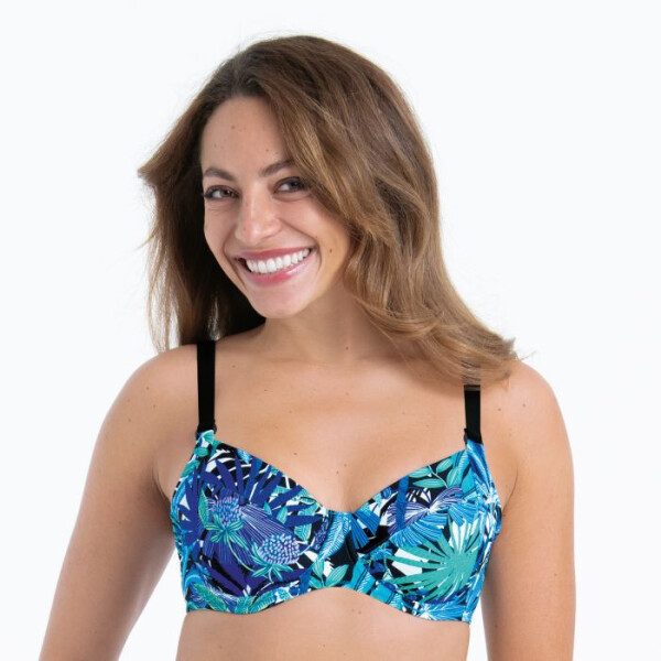 Dámská plavková podprsenka Smilla Top Bikini - horní díl 8422-1 modrá - Anita Classix 75C