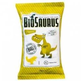 Biosaurus Kukuřičné křupky se sýrem 50 g BIO