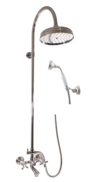 RAV Slezák - MORAVA - Vanový systém s baterií, Chrom, 150 mm MK154.5/3