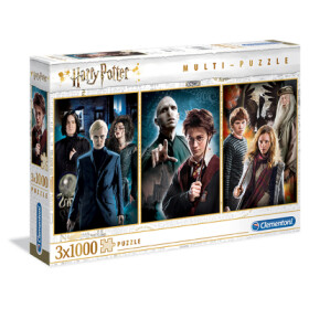 Clementoni Puzzle Harry Potter / 3x1000 dílků - Clementoni