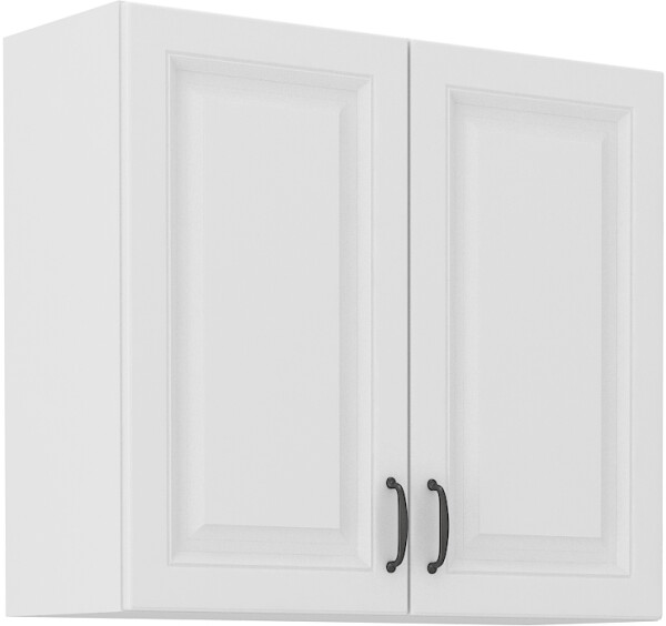 Horní skříňka Stilo 80 G-72 2F Barva korpusu: Bílá, Barva dvířek: Bílá