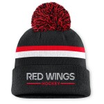 Fanatics Dámská zimní čepice Detroit Red Wings NHL Authentic Pro W/Cap Cuffed Pom Beanie