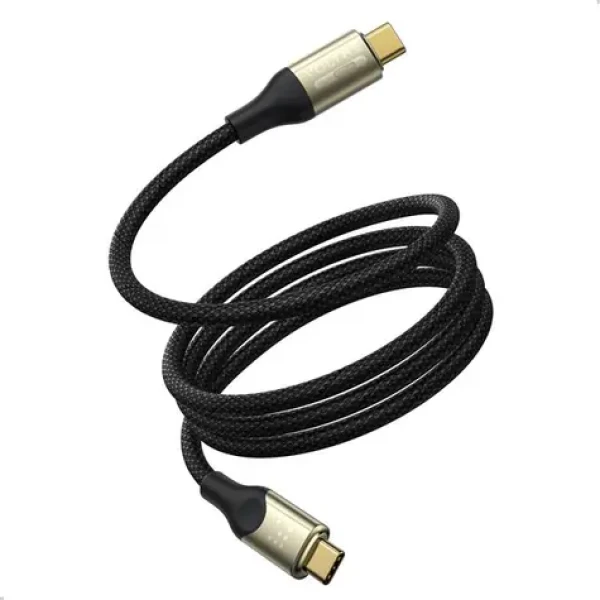 VOLTME Powerlink Utron Series CTC Kabel USB-C(M) 5A/240W 2m černá / 2x USB-C(M) (C2200)