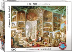 EUROGRAPHICS Puzzle Obrazárna s pohledy na moderní Řím