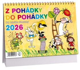 Stolní kalendář ARIA 2026 - Z pohádky do pohádky