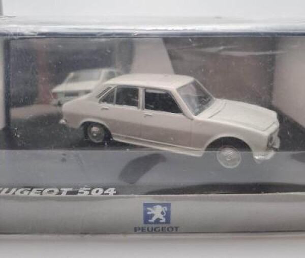 Peugeot 504 Sedan - 1:43 - Norev - 1969 - Bílá