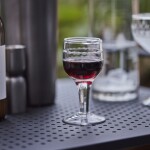 House Doctor Likérová sklenička Vintage Clear 50 ml, čirá barva, sklo