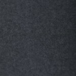 Židle jidelní, šedá látka, černá kovová noha