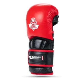 BUSHIDO WARRIOR VEL.L ČERVENÉ PRÉMIOVÉ MMA RUKAVICE DBX (30-B3-096)