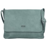 Stylová dámská koženková crossbody kabelka Annalotte, modrá