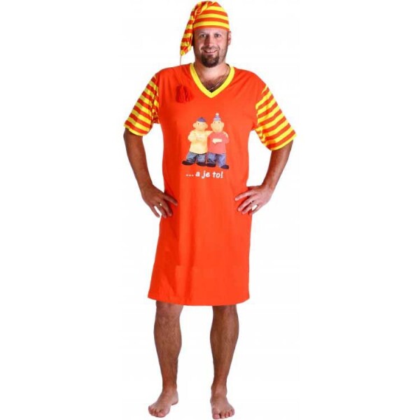 Divja Košile na spaní - Gesto Pat a Mat Velikost: XL