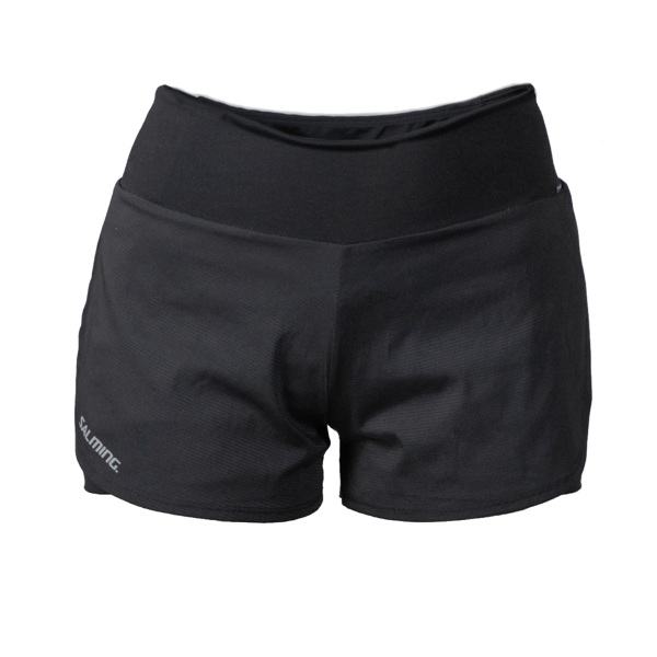 Běžecké šortky SALMING Essential 2-in Shorts Black Velikost textilu: