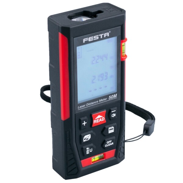FESTA 26211 Metr laserový digitální, 0,05 - 50m