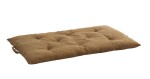 MADAM STOLTZ Bavlněná matrace Sugar Almond Striped 60 × 100 cm, hnědá barva, textil