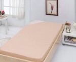 Stanex Jersey napínací prostěradlo béžové ROZMĚR: (š/d/v) 90 x 200 x 20 cm