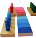 Moyo Montessori Moyo Montessori Stínování barev - figurky s destičkami