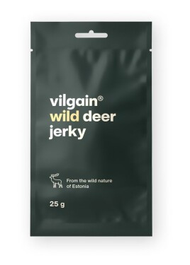 Vilgain Wild Jerky – 3× Jelen 25 g