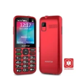 Aligator A930 GPS 4G Senior červený s aplikací Záchranka + nabíjecí stojánek (A930R)