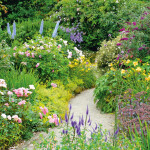 Nástěnný poznámkový kalendář 2026 NOTIQUE - Zahrady, 30 x 30 cm