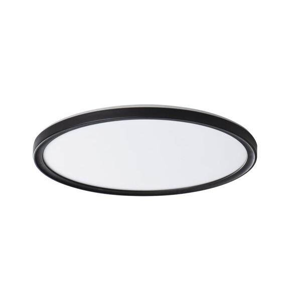 SAPHO - AZPO stropní LED svítidlo, ø 290, 18,5W, IP54, černá mat 31503