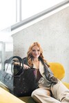 Nákupní taška Reisenthel Loopshopper L Frame Glossy dots black