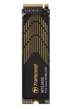 Transcend MTE260S 2TB / SSD / M.2 2280 Gen 5 x4 NVMe / RW: 14000/11000 MBps / IOPS: 1900K/1400K / MTBF 2.0mh / 5y (TS2TMTE260S)