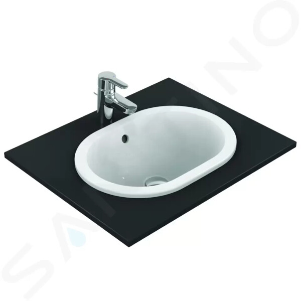 IDEAL STANDARD - Connect Umyvadlo zápustné, 480x350 mm, s přepadem, bílá E504501