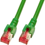 EFB Cat.6 25 m zelená / Patch kabel / S/FTP / LSZH (K5514.25)