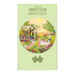 ViSSEVASSE Mini puzzle Summer feeling – 31 dílků, zelená barva, papír