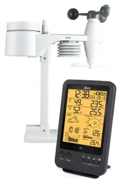 Alecto WS-4700 černá / Meteostanice / LCD displej / bezdrátové venkovní čidlo (WS-4700)