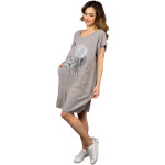 HOSH Dámské šaty Sora Velikost: UNI, Barva: Tyrkysová