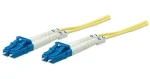 Intellinet žlutá / Optický kabel / LC/LC / Singlemode OS2 / Duplex / 2 m (750004)
