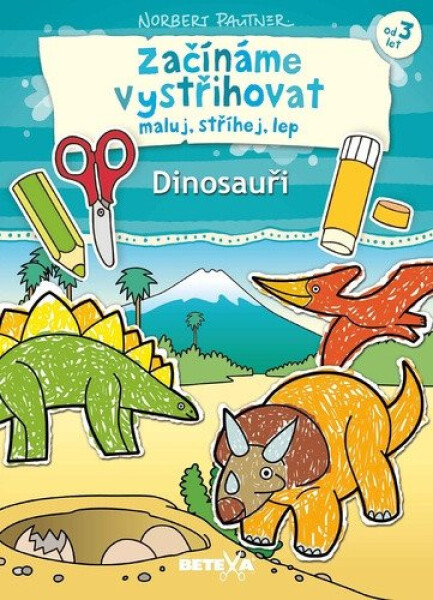 Začínáme vystřihovat Dinosauři