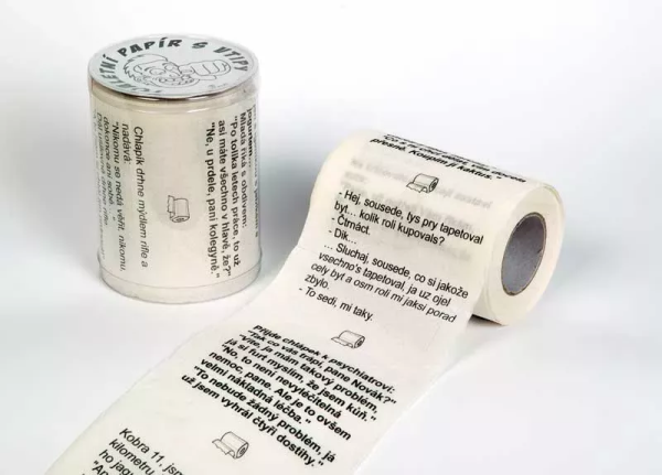 Divja Toaletní papír - vtipy