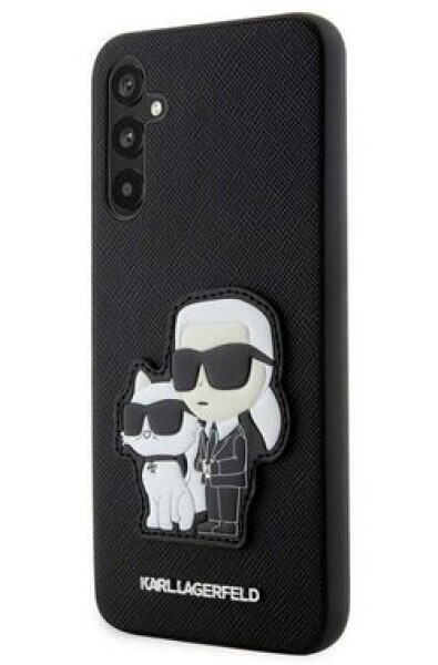 Pouzdro Karl Lagerfeld PU Saffiano Karl and Choupette NFT Samsung Galaxy A54 5G Black