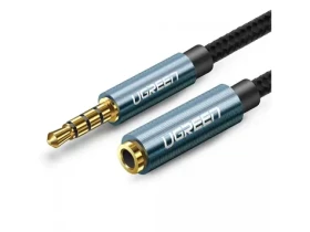 UGREEN AV118 Prodlužovací kabel 3.5mm Jack (M) - 3.5mm Jack (F) 2m modrá (40673)