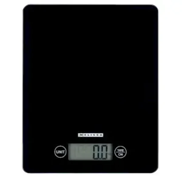 Melissa 16310231 černá / Elektronická kuchyňská váha / max. hmotnost 5 kg (16310231)