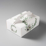 Výslužková krabice s rukojetí Oliva 26x18x9,5cm