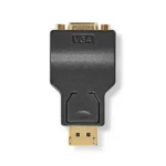 Nedis Adaptér DisplayPort (M) - VGA output černá / pozlacený (CCBW37935AT)