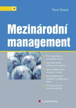 Mezinárodní management - Pavel Štrach - e-kniha