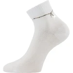 LONKA Ponožky dámské elegantní FLITANA 05 s kamínky BÍLÉ (3 páry) 35-38 126903