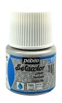 Pébéo Barva na textil Setacolor Light glitter 45 ml - Stříbrná 209