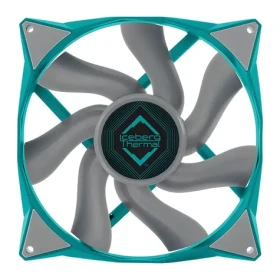 Iceberg Thermal IceGALE tyrkysová / Ventilátor / 140 mm / FDB ložisko / 1600 RPM / 96 CFM (ICEGALE14-A0A)