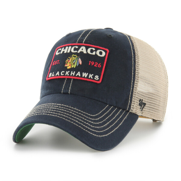 47 Brand Pánská kšiltovka Chicago Blackhawks NHL Wabash ’47 CLEAN UP